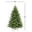 Arbre de Noël artificiel réaliste avec branches articulées Frasier Grande-523711324