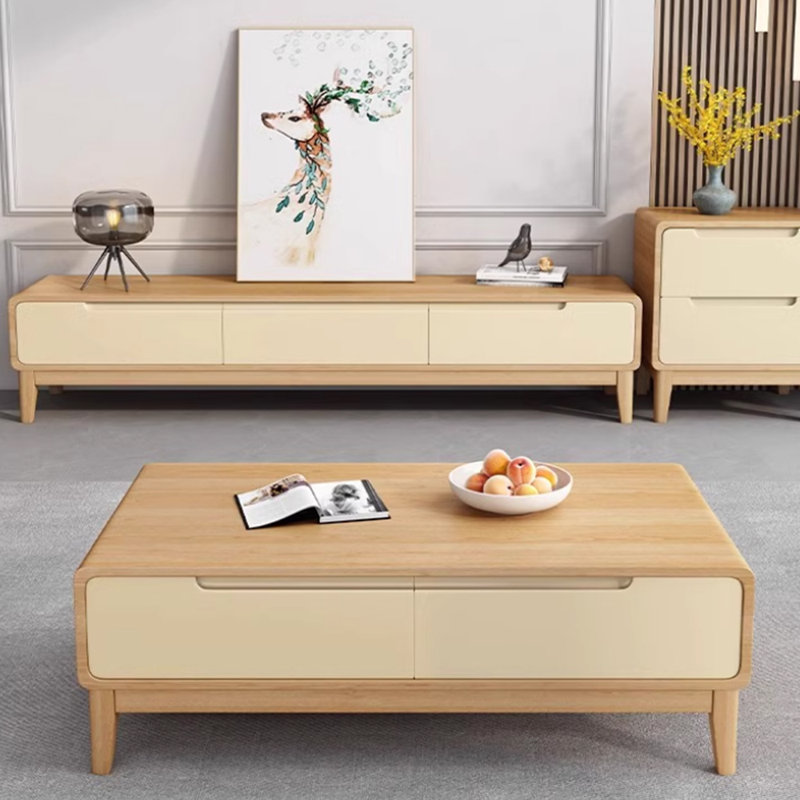 Combinaison meuble télé et table basse