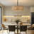 Cardale 4 - Light Dimmable Drum Chandelier