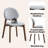 Augustine Upholstered Dining Chairs with Wooden Frame