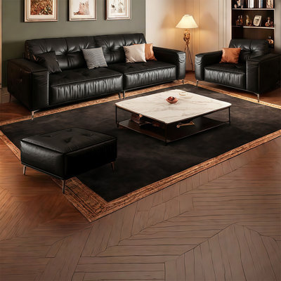 French retro inline sofa