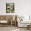 Cadre flottant Expressionist Village Buildings, design par Petal Prints Design-537268340-537268300