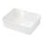 19"x15" White Ceramic Rectangular Bathroom Sink