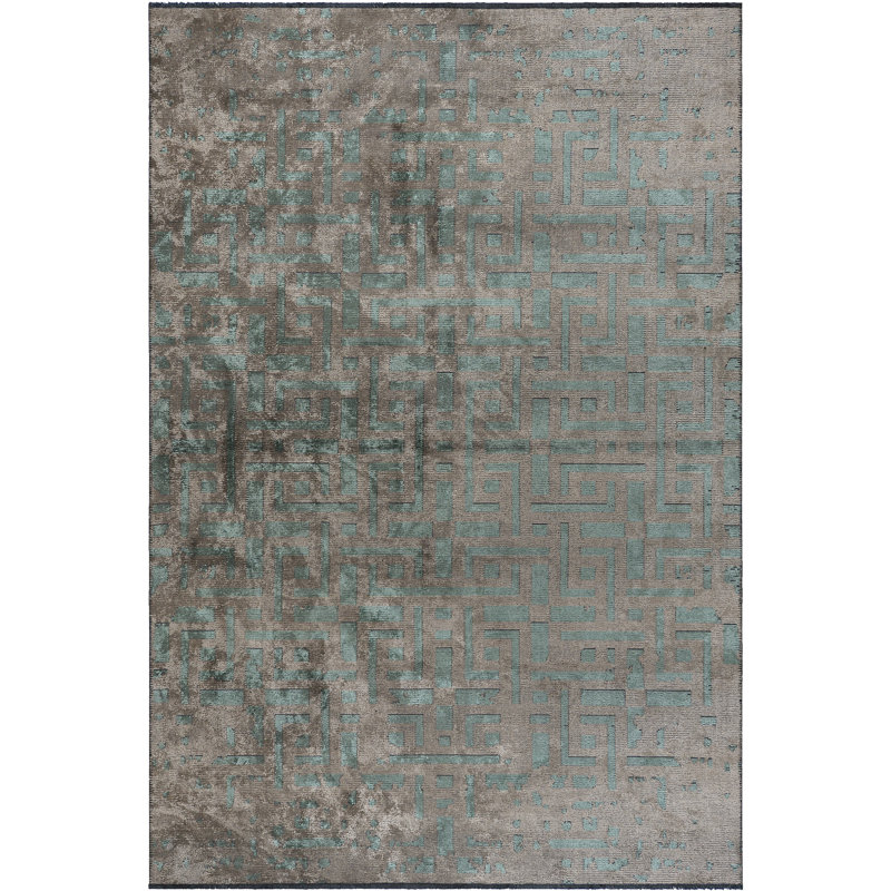Tapis luxueux géométrique Rapture, Rectangle 7 pi 10 po x 9 pi 10 po