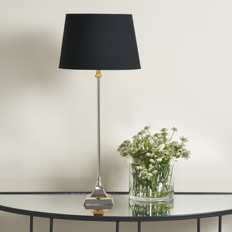 Komatke Metal Table Lamp, Black