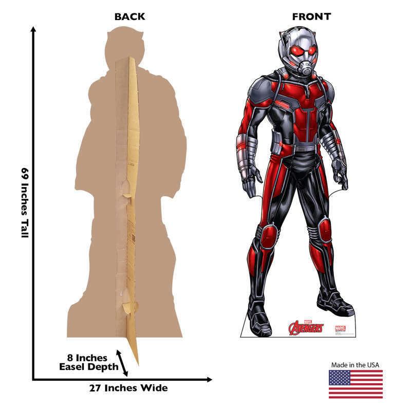 69'' Superheroes & Villains Cardboard Standup