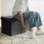 Repose-pieds avec rangement Armanti