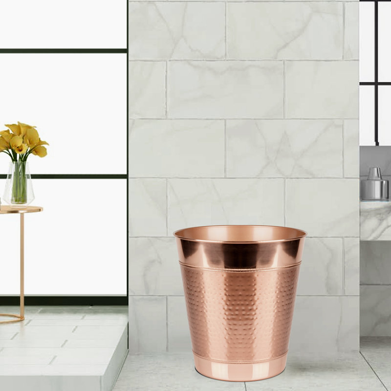 Hudson Metal Open Waste Basket - 2.25 Gallons