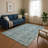 Premium Machine Washable Ralston AMF1939 Floral Rug-1141094835