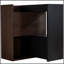 Armoire de rangement réglable - extensible et rotative, tiroir, tablettes réglables - Buffet pour vestibule / cuisine / bureau (sans chaises incluses)