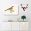 Thrush Nightingale Bird by Von Wright - Wrapped Canvas-55361674