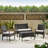 Harraj KD WICKER 4 PC CHAT SET-1618170178