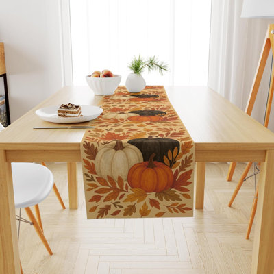 Fall Decorations for Home - Table Runner for Indoor Outdoor - Thanksgiving Decor for Fall Friendsgiving | Thanksgiving Centerpieces Banner for Tables