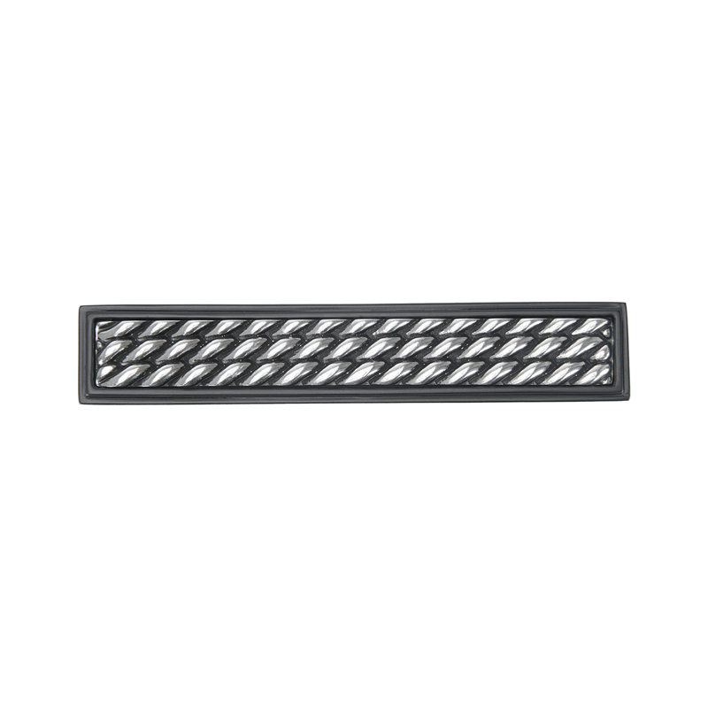 Spectra Waves 3" center to center pull, 4 Inch, Black/Chrome