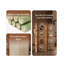 Paravent de coin en bambou et rotin de style Mid-Century pour un usage domestique-348904012