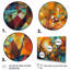 Ruthe abstrait de la forme cubiste I-88518817-88518818