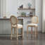 Solid Wood Bar stools,Upholstered Seating Kitchen Bar Stool-726489137