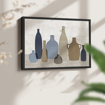 Modern Vessels -Framed Print - Restickable