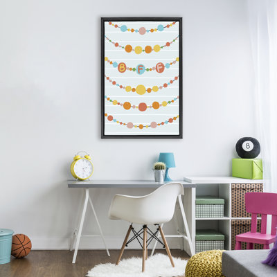 Cadre flottant Friendship Beads BFF, design par Connie Summers