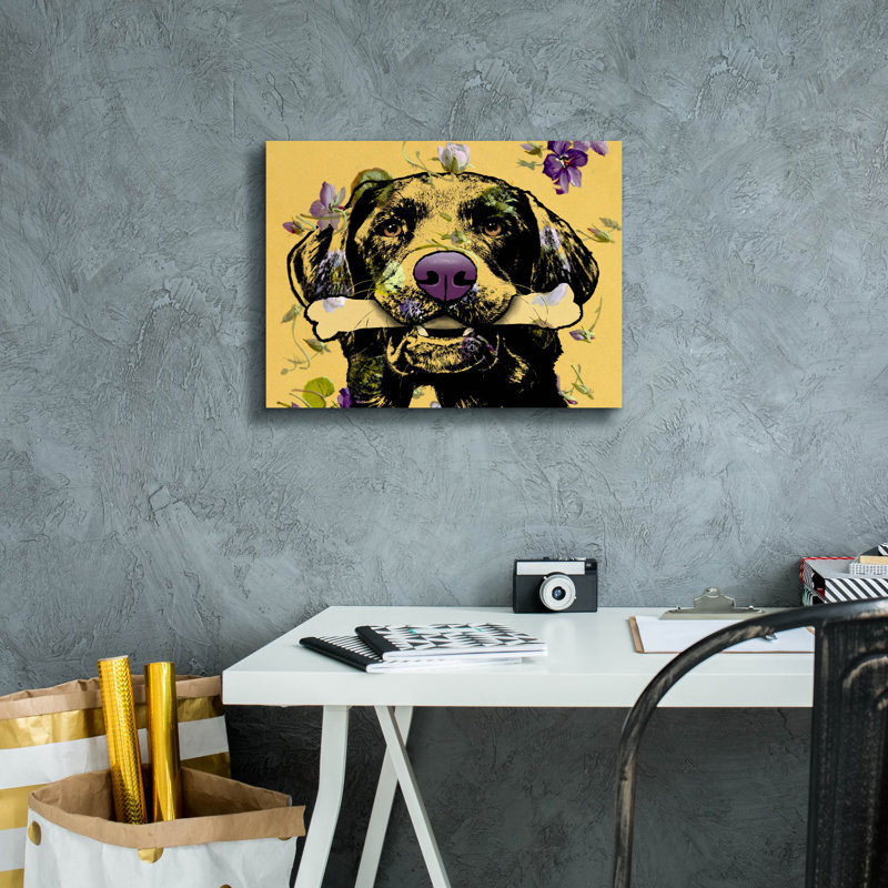Give' by Dean Russo Canvas Wall Art, 12" H x 16" W x 0.75" D