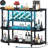 Minjae 47.5" Wine Bottle & Glass Rack, Bar Cabinet with LED Lights-414237620