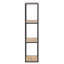 Kevern 108cm H x 37cm W Steel Standard Bookcase