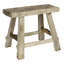 Tabouret d'appoint en bois massif Aaidyn
