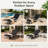 Outdoor Aluminum Chaise Lounge Chair with Side Table & Cushions, Rust-Resistant Adjustable Recliner for Patio, Pool, Deck-146123220