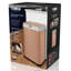 Tower Square Sensor Bin with Fingerprint Proof Coated Exterior, Large 75L-34405577