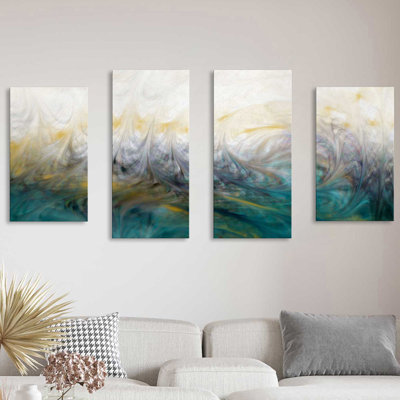 «Psalm Our Secret Place» par Mark Lawrence, impression sur toile tendue 4 pièces