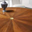 Modern History Round Walnut Dining Table