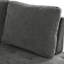 En forme de L avec lit escamotable et espaces de rangement pratiques - Style caché gris