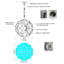Lustre en laiton 10 lumières Murana-95056621-95056632-131145334