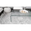 Tapis médaillon pour salle à manger Asmin, gris / ivoire-1686675483