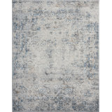 Tonio Area Rug in Blue/Gray