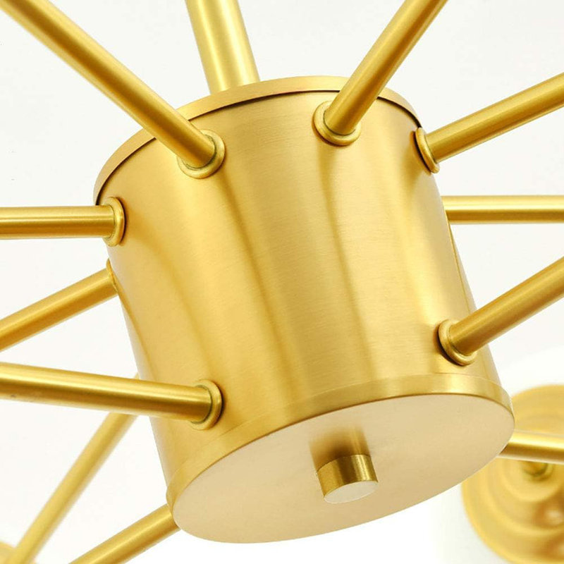 Jativa Gold 6 - Light Sputnik Chandelier