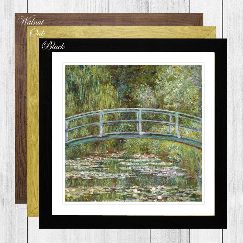 Claude Monet - Single Picture Frame Painting, Black