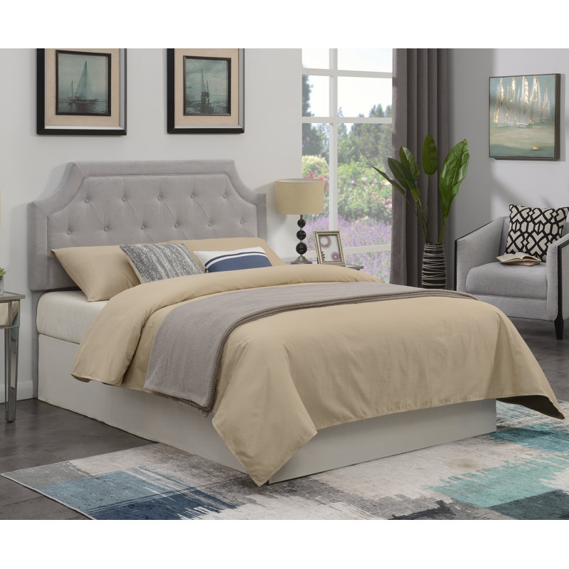 Cyrenna Letemps Queen Upholstered Panel Headboard
