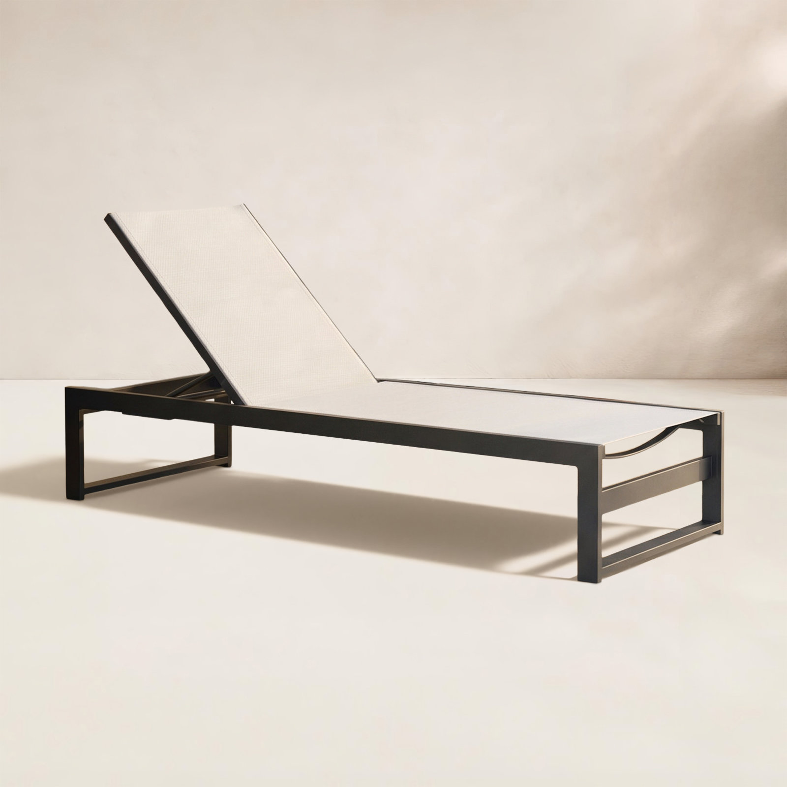 Howe 26" Patio Chaise Lounge Set, White