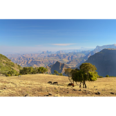 Simien Mountains - Wrapped Canvas Print