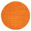 Tapis orange Kashkuli Gabbeh 8 pi 1 po x 8 pi 1 po
