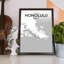 Honolulu City Map - No Frame Print-1146163655