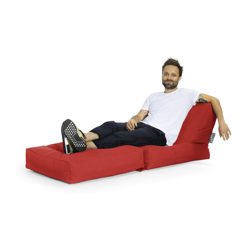 Polyester Bean Bag Chair & Lounger, Red