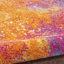 Tapis rose / jaune à motif abstrait Liiam-32973690