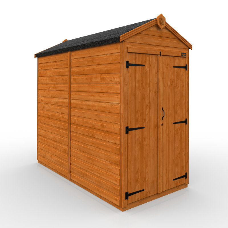 8x4w TigerFlex® Double Door Windowless Apex