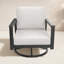 Chaise berçante d'extérieur en métal avec coussins Sunbrella® Townsend-1214588513-1256507664-1256507665