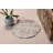Add Warmth To Your Home With This Beige Turkish Round Rug Ideal For Any Modern Space