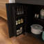 Armoire garde-manger avec tablettes réglables et porte vitrée Farmhouse-1134581673