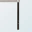 Tête de lit simple tapissier à garniture cloutée de couleur gris-brun et mesurant H 25,60 po x l 38,58 po x P 2,17 po-351816028
