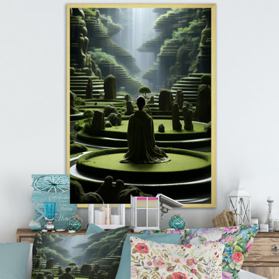 " Mediation Zen Garden Contemplation I "